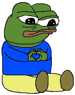 smol apu making a heart